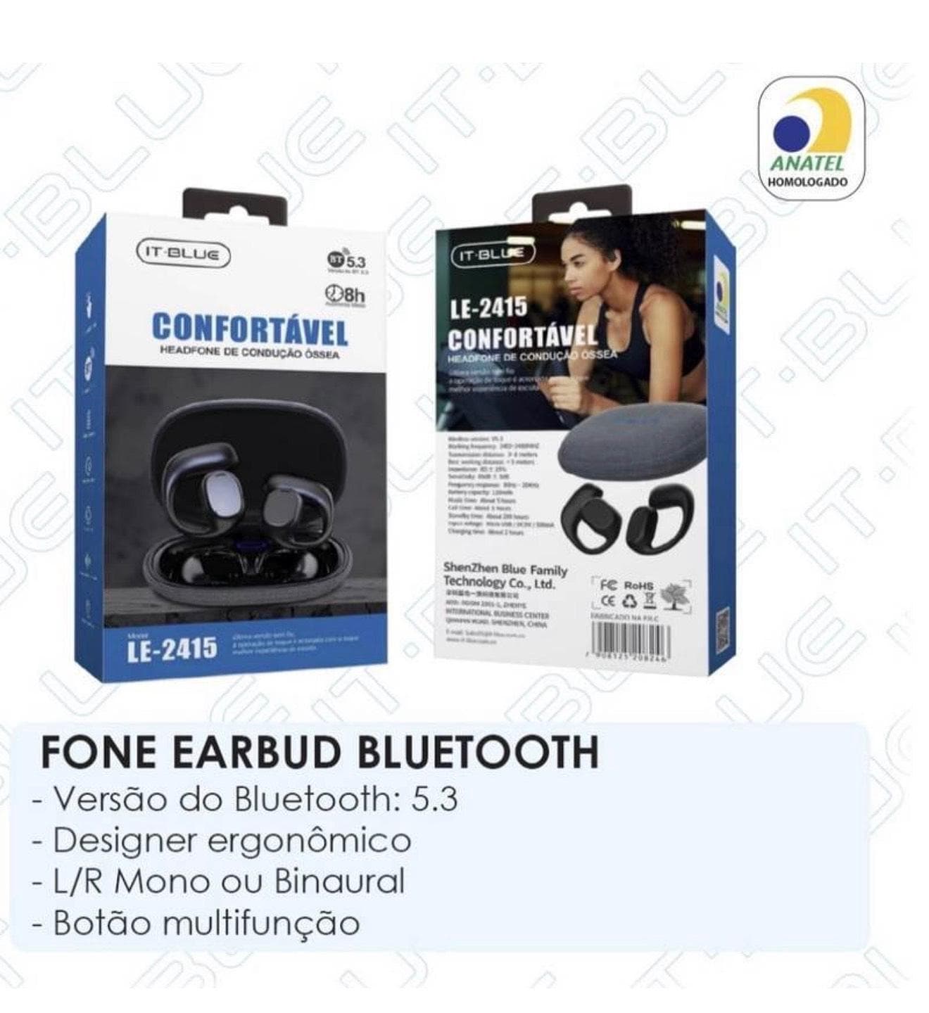 FONE BT IT BLUE LE-2415 8H